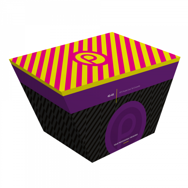 PP40-49 Purple Coco Tail Crossette