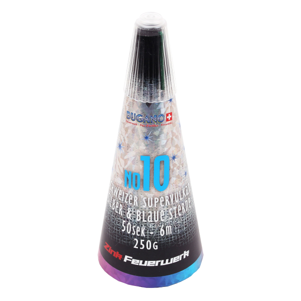 Vulkan Silber & blaue Sterne