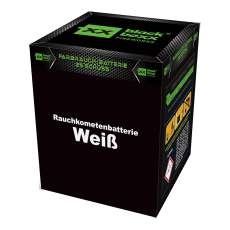 Blackboxx Fireworks Tagesbatterie Rauchkometenbatterie weiß