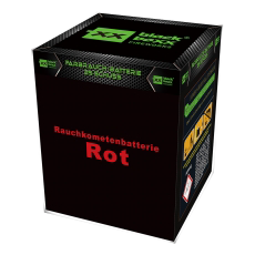 Blackboxx Fireworks Tagesbatterie Rauchkometenbatterie rot