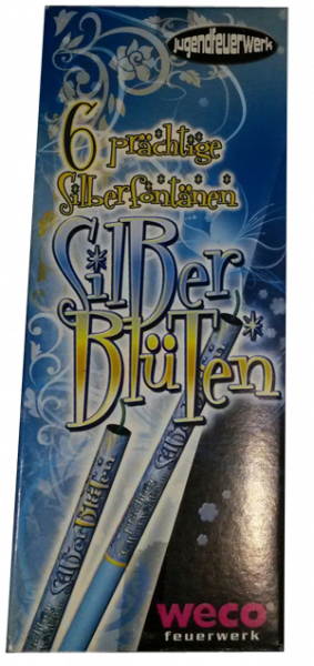 Silber Blüten