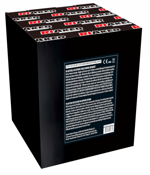 20'S Gold Willow Waterfall with Blue, Yellow and Pink Dahlia