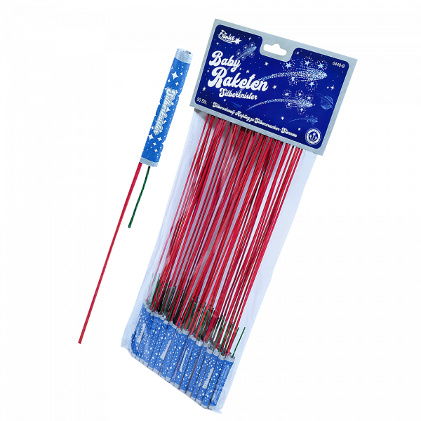 Baby-Raketen Silberknister