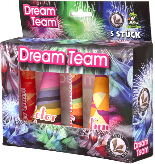 Lesli Jugendfeuerwerk Dream Team