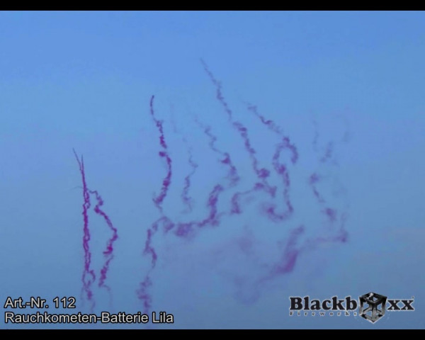 Rauchkometen Batterie, Lila