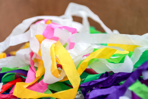 Luftschlangenbatterie Party