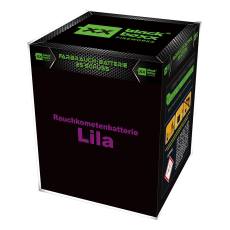 Blackboxx Fireworks Tagesbatterie Rauchkometenbatterie lila